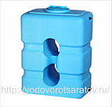 Бак для воды ATP-1000 (синий) в1360*ш700*д1290 с поплавком Ростов (Aquatech)