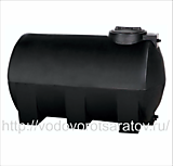 Бак для воды ATH-1500 (черный) 1295*1155*1630 с поплавком (Aquatech)