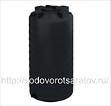Бак для воды ATV-500 (черный) выс 1340 d 740 Миасс (Aquatech)