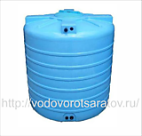 Бак для воды ATV-1000 (синий) выс 1180 d 1125*с поплавком Ростов (Aquatech)